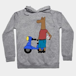 Drama Llama Moped Hoodie